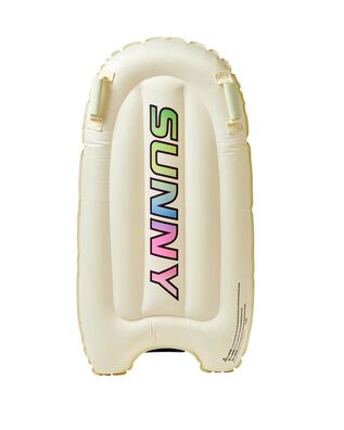 Sunnylife - Kids Surf Mat Pool Party Cream and Charcoal