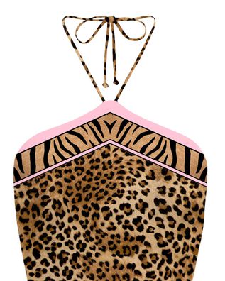 Mc2 Saint Barth - Meryem-Foulard Bandeau One Piece Swimsuit