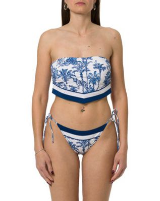 Mc2 Saint Barth - Rio-Foulard Bandeaux Bikini Top