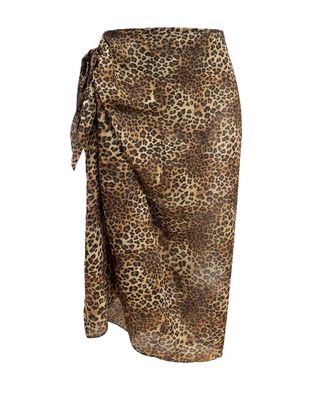Mc2 Saint Barth - Thaiti-Woman Long Pareo Skirt