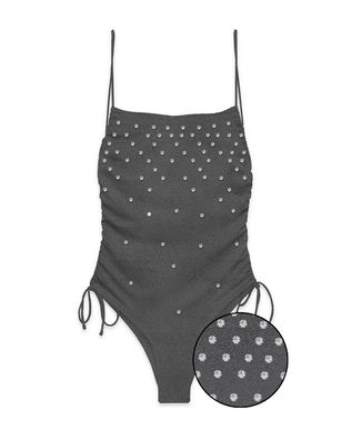 Mc2 Saint Barth - Eliya-Round Neck Onepiece Swimsuit With Central Hole