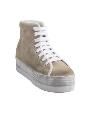 Jeffrey Campbell Sneakers - Homg Sand Washed Suede    