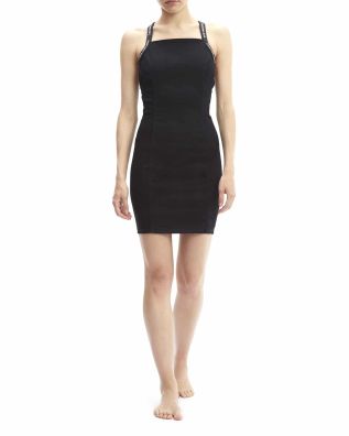 Γυναικείο Εφαρμοστό Φόρεμα με Τιράντες Calvin Klein - Logo Strap