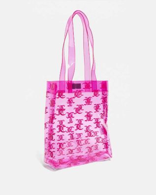 Juicy Couture - Nichole Monogram Sheer Tote Bag  