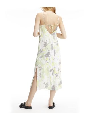 Calvin Klein - Glazed Fabric Maxi Dress 