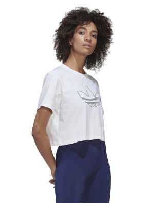 Γυναικεία Κοντομάνικη Μπλούζα Adidas - Crop