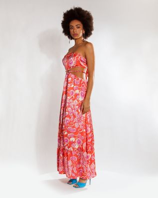 Γυναικείο Maxi Φόρεμα Mallory The Label - Cleo Floral