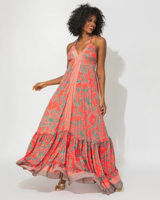 Γυναικείο Maxi Φόρεμα N2110 - Silk