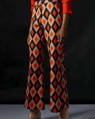 Access - 5012 Geometry Flare Pants 