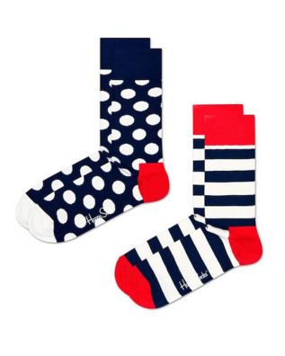 Ανδρικές Κάλτσες Happy Socks 2 Ζευγάρια - Classic Big Dot