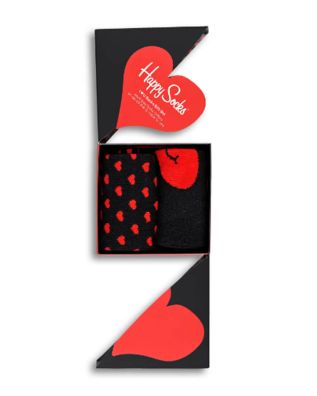 Happy Socks - 2-Pack I Heart You Socks Gift Set 