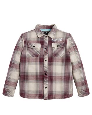 Παιδικό Μακρυμάνικο Πουκάμισο Guess - Yd Flannel Padded