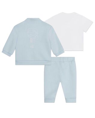 Βρεφικό Set Μπλούζα + Παντελόνι + Jacket Karl Lagerfeld - 8138 B