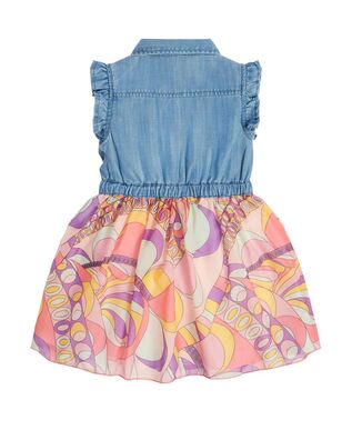 Παιδικό Αμάνικο Φόρεμα Guess - GK22 Mixed Fabric
