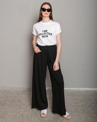 Γυναικεία Κοντομάνικη Μπλούζα Collectiva Noir - I Am Black