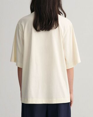 Γυναικεία Κοντομάνικη Μπλούζα Gant - 0257