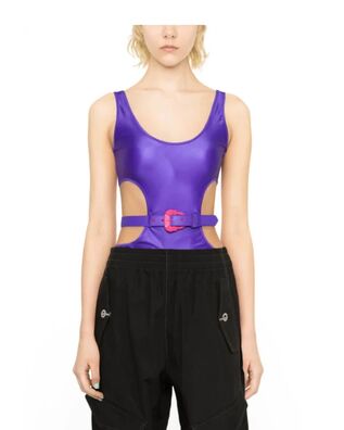 Versace Jeans Couture - Lycra Shiny Top 