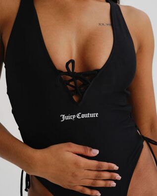 Juicy Couture - Ethel Lattice Swimsuit 