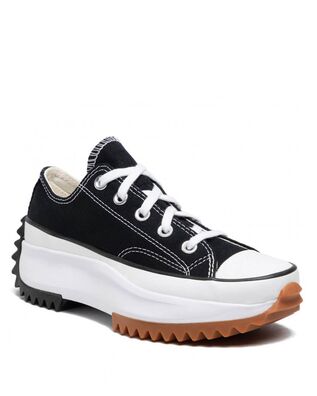 Women Sneakers Converse Run Star Hike 168816C 001-black/white/gum 