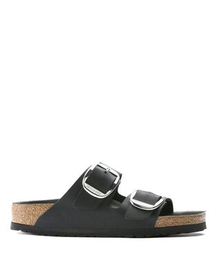 Γυναικεία Σανδάλια Birkenstock - Bs Classic Arizona Big Buckle Leoi Black