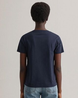 Γυναικεία Κοντομάνικη Μπλούζα Gant - 0440