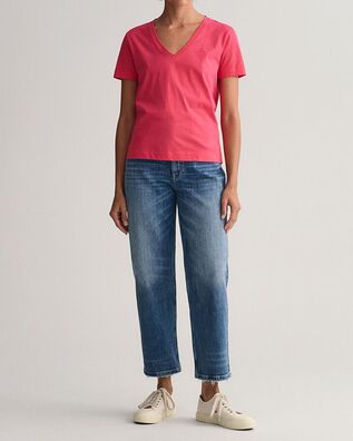 Γυναικεία Κοντομάνικη Μπλούζα Gant - 0440