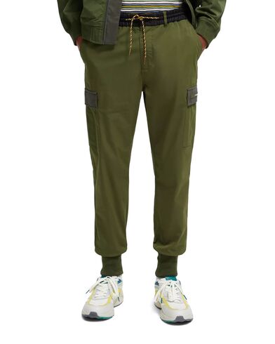 Scotch &amp; Soda - Seasonal- Cotton/Nylon Cargo Jogger