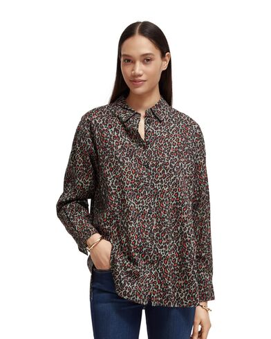 Γυναικείο Πουκάμισο Scotch &amp; Soda - Oversized With Print