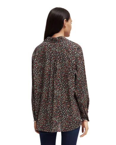 Γυναικείο Πουκάμισο Scotch &amp; Soda - Oversized With Print