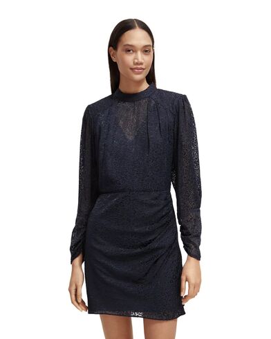 Γυναικείο Mini Φόρεμα Scotch & Soda - Mock Neck