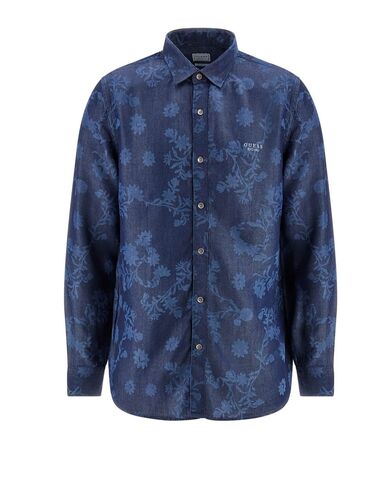 Guess - Ls Sunset Indigo Flowers 