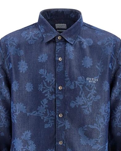 Guess - Ls Sunset Indigo Flowers 
