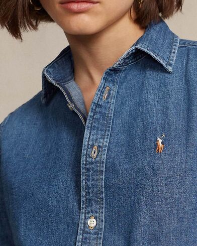 Polo Ralph Lauren - Ls Crlte St-Long Sleeve-Button Front Shirt