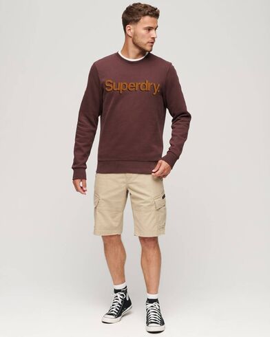 Ανδρικό Φούτερ με Λαιμόκοψη Superdry - D1 Ovin Core Logo Classic
