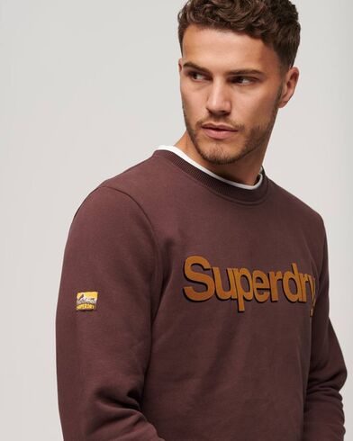 Ανδρικό Φούτερ με Λαιμόκοψη Superdry - D1 Ovin Core Logo Classic