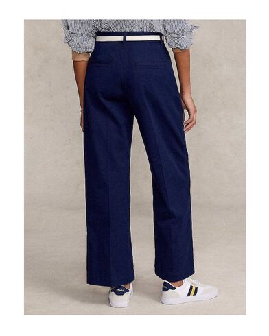 Polo Ralph Lauren - Wd Lg 8004 Chno-Cropped-Flat Front Trousers 