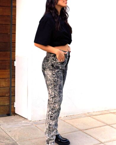 No Thinkin - Straight Fit Jeans Kendall High Rise 