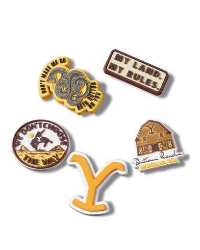 Unisex Διακοσμητικά Pins Crocs 5 Τεμάχια - Yellowstone