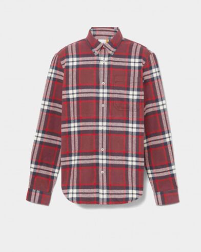 Timberland - Ls Heavy Flannel Plaid Shirt Regular