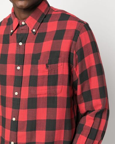 Men Shirt Polo Ralph Lauren Cubdpppks-Long Sleeve-Sport Shirt 710922250003 999 multi 