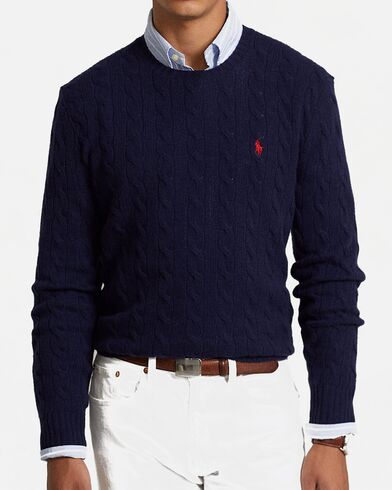 Polo Ralph Lauren - Lscablecnpp-Long Sleeve-Pullover