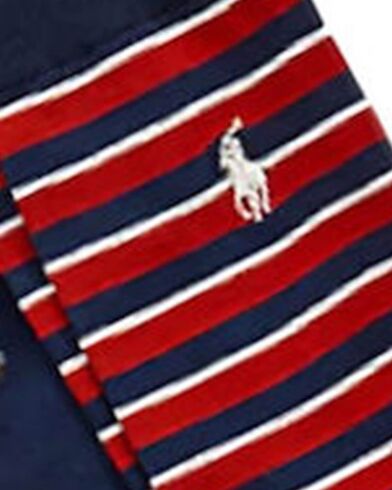 Ανδρικές Κάλτσες Polo Ralph Lauren 2 Ζευγάρια - Aob/Stripe-Crew