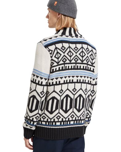 Ανδρική Ζακέτα Jacket Scotch & Soda - Chunky Zip-Thru