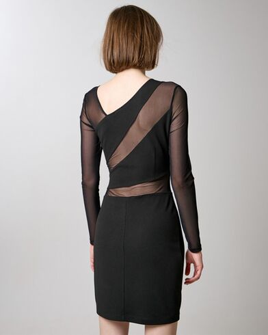 Spell - 3054 Midi Dress With Mesh Details