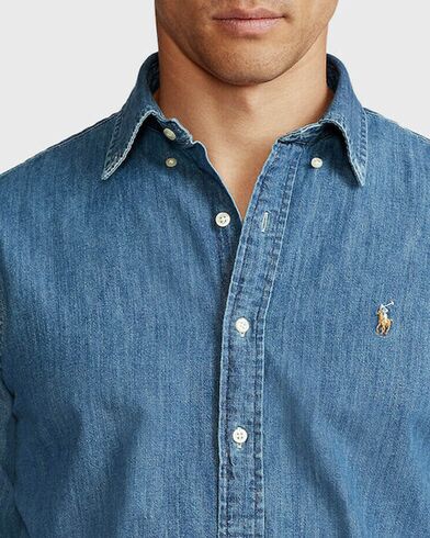 Ανδρικό Μακρυμάνικο Πουκάμισο Polo Ralph Lauren - Cubdppcs 710792043001