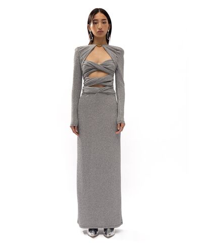 Γυναικείο Maxi Φόρεμα Mallory The label - Python