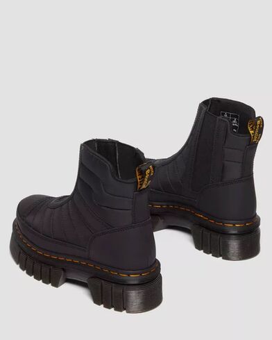 Γυναικεία Μποτάκια Dr Martens - Audrick Chelsea QLTD Rubberised Leather & Warm Quilted
