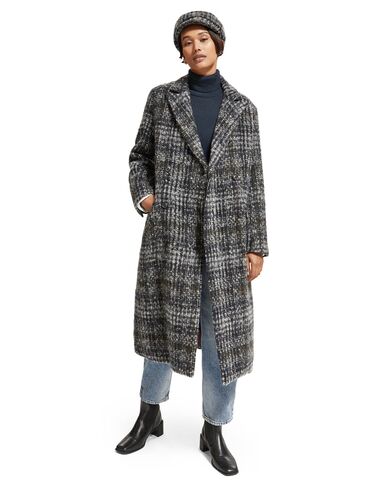 Scotch &amp; Soda - Baker Boy Blu Check Hat