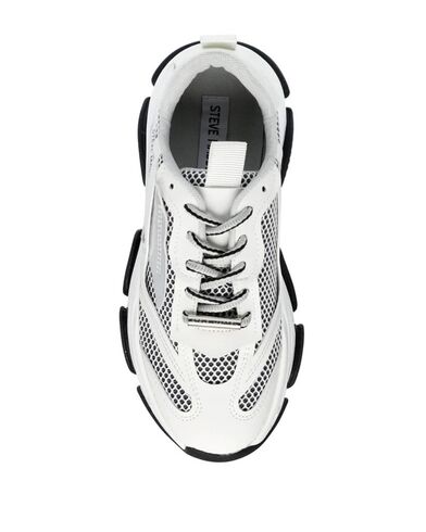 Women Sneakers Steve Madden Possession-E SM19000033-04D silver/white 