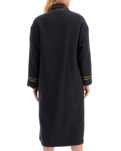 Women Coat La Martina  3LMWWOE01 07207 navy blazer 